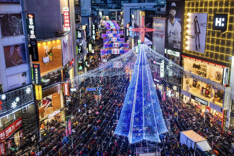 Lễ hội cây thông Noel Busan