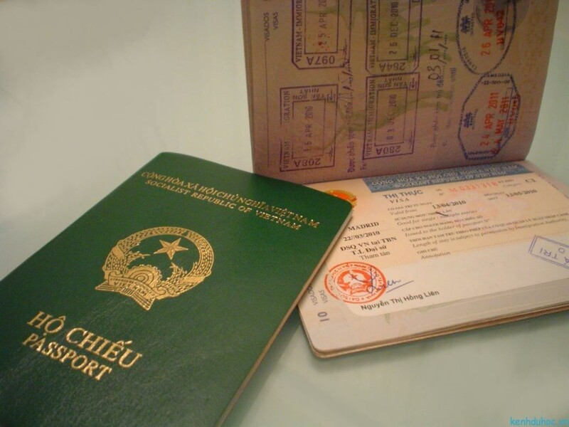 Lịch sử du lịch của bạn được thể hiện trên passport